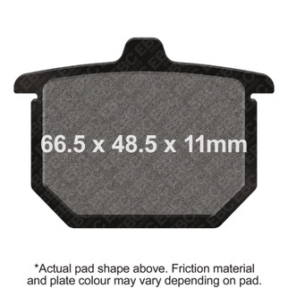 EBC 1981 Honda CB 900 C Custom Front Left/Right Semi-Sintered V Brake Pads