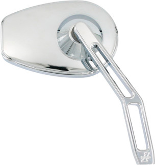 Micro Mirror V2 Cut Stem Right Chrome