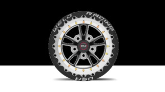 Weld Full Throttle 1-Piece 15x8 / 5x4.5 BP / 3.5in. BS Black Wheel