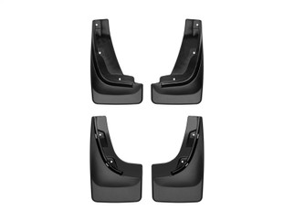 WeatherTech 2017+ Jeep Compass No Drill Mudflaps - Black