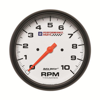 AutoMeter Gauge Fuel Level 2-5/8in. 0 Ohm(e) to 90 Ohm(f) Elec Chevy Red Bowtie White