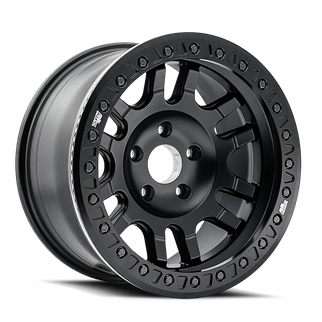 Dirty Life 9314 Canyon Race 17x9 / BLANK BP / -12mm Offset / 71.5mm Hub Matte Black Wheel