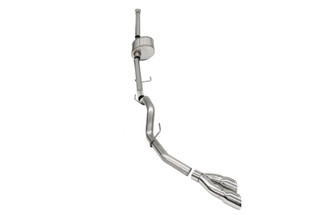 Corsa 2021-2025 Ford F-150 SuperCrew/6.5in Bed 5.0L V8 Xtreme Cat-Back Dual Side Exit-Polished
