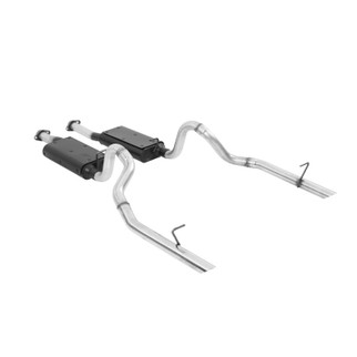 Flowmaster 87-93 Mustang 5.0L LX & 86 GT Force II Cat-Back Exhaust System