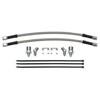 Wilwood 89-98 Nissan 240SX / 89-02 Nissan Skyline Rear Flexline Kit (M10x1.0 to 1/8-27)