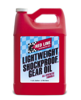 Red Line LightWeight ShockProof Gear Oil - Gallon