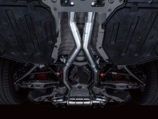 AWE Tuning SwitchPath Cat-Back Exhaust for BMW G8X M3/M4 - Diamond Black Tips