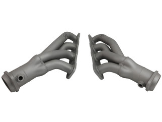 aFe Twisted Steel 304SS Short Header 15-22 Dodge Challenger SC V8-6.2L / 6.4L HEMI Titanium Coating