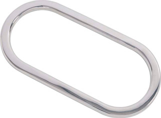 Kentrol 07-10 Jeep Wrangler JK Automatic Shifter Bezel - Polished Silver