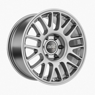 BBS TS-M 18x9in - 6x135 - 87.1 CB - ET0 - Satin Silver Wheel