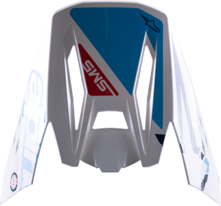 White/Cyan/Blue
