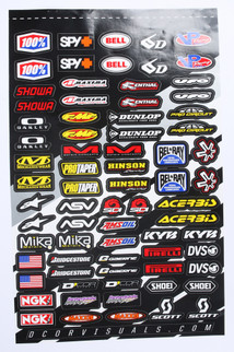Mx Logos 2 Decal Sheet