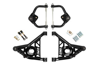 UMI Performance 70-81 GM F-Body Front A-arm Kit Delrin Bushings Tall Ball Joints