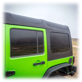 Turn Offroad 07-18 Jeep JK 4 Door Safari Hardtop 2-Piece White