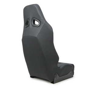 NRG Defender Seat Steel Frame Suspension - Brown w/ Gray Trim w/ Defender Logo - w/ Side Bracket