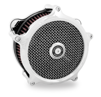 Performance Machine 23-Up CVO, 2024 Touring Super Gas Air Cleaner - Chrome
