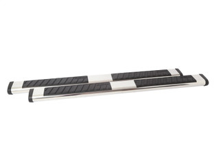 Dee Zee 99-23 Chevrolet/GMC/Dodge/Ford Full Size Truck Tubes - 6In Oval - Stainless Steel (ExtCab)