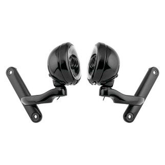 Letric Lighting 4.5in Passing Lamps Black/Black