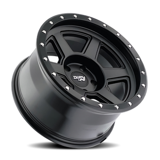 Dirty Life Compound 9315 20x10 / 8x165.1 BP / -25mm Offset / 125.2mm Hub Matte Black Wheel