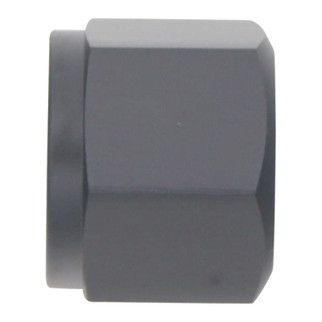 DeatschWerks 8AN Female Flare Cap - Anodized Matte Black