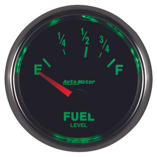 AutoMeter Gauge Fuel Level 2-1/16in. 73 Ohm(e) to 10 Ohm(f) Elec Gs
