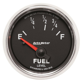 AutoMeter Gauge Fuel Level 2-1/16in. 73 Ohm(e) to 10 Ohm(f) Elec Gs