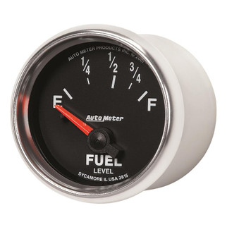 AutoMeter Gauge Fuel Level 2-1/16in. 73 Ohm(e) to 10 Ohm(f) Elec Gs