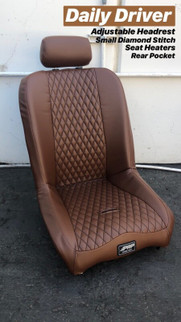 PRP Daily Driver Low Back Extra Wide Suspension Seat