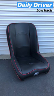 PRP Daily Driver Low Back Extra Wide Suspension Seat