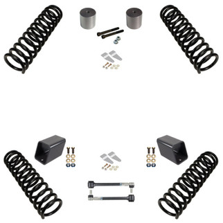 Synergy 07-18 Jeep Wrangler JKU 4 DR 2.0in Lift Starter Kit RHD Compatible