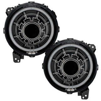 Oracle Lighting 18-22 Jeep Wrangler JL Oculus Bi-LED Projector Headlights