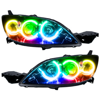 Oracle Mazda 3 04-09 Halo Kit - ColorSHIFT w/o Controller