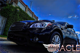 Oracle Infiniti M37 10-13 Halo Kit - ColorSHIFT w/o Controller