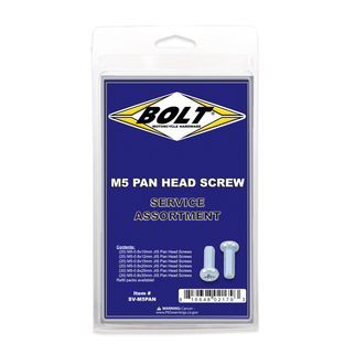 M5 Pan Head Phillips Assortment 120 Piece Kit