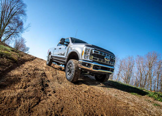 Zone Offroad 23-26 Ford F250/F350/F450 4WD 5in/7in Radius Arm Ride Height Sensor Brkt Relocation Kit