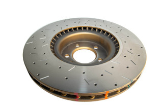 DBA 13-18 Land Rover Range Rover (w/Brembo Brakes) Front 4000 Series Drilled & Slotted Rotor
