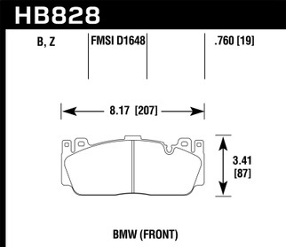 Hawk Performance ER-1 Motorsport Brake Pads