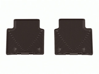 WeatherTech 22-23 Jeep Grand Cherokee WL (Incl. 2022 4xe) Rear Rubber Mats - Cocoa