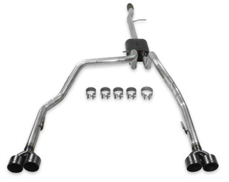 Flowmaster 19-25 GM 1500 5.3L American Thunder Cat-Back Exhaust System - Quad Tips