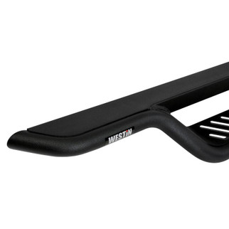 Westin 14-18 Chevy/GMC Silverado/Sierra 1500/2500/3500 Double Cab Outlaw Drop Nerf Bars Tex Black