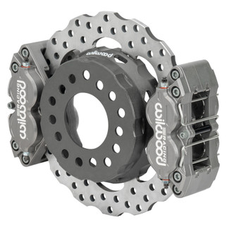 Wilwood Big Ford New Style Dynapro SA Lug Drive Dynamic Dual Rear Drag Brake Kit- 2.36 Offset