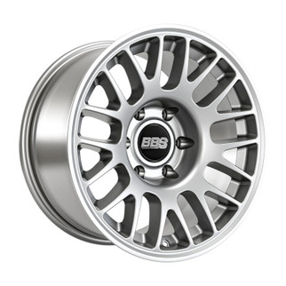 BBS TS-M 17x9in - 6x135 - 87.1 CB - ET-12 - Satin Silver Wheel