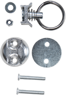 L-track Anchor Mount Removable 1.25" Eyelet 1/pk