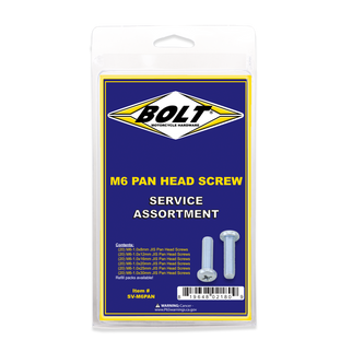 M6 Pan Head Phillips Assortment 120 Piece Kit