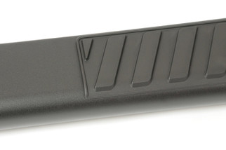 Dee Zee 99-23 Chevrolet/GMC/Dodge/Ford Full Size Truck Tubes - 6In Oval - Black Steel (ExtCab)