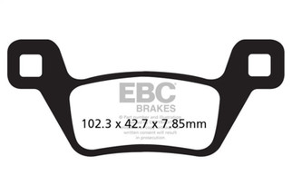 EBC 10-11 KYMCO ATV MXU 500 4x4 IRS (Carb Models) Front Left/Right FA-SFA-X Brake Pads