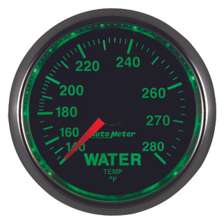 AutoMeter Gauge Water Temp 2-1/16in. 140-280 Deg. F Mechanical Gs