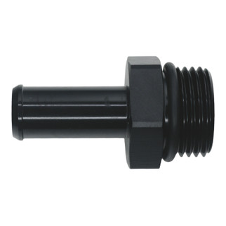DeatschWerks 10AN ORB Male to 1/2in Male Barb Fitting - Anodized Matte Black