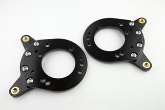 Wilwood Brackets (2) Lug Mount LH/RH 65-73 Ford Mustang 11.00in Rotor