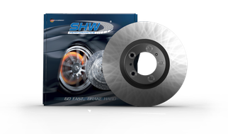 SHW 04-07 BMW 525i 3.0L Front Smooth Monobloc Brake Rotor (34116864906)